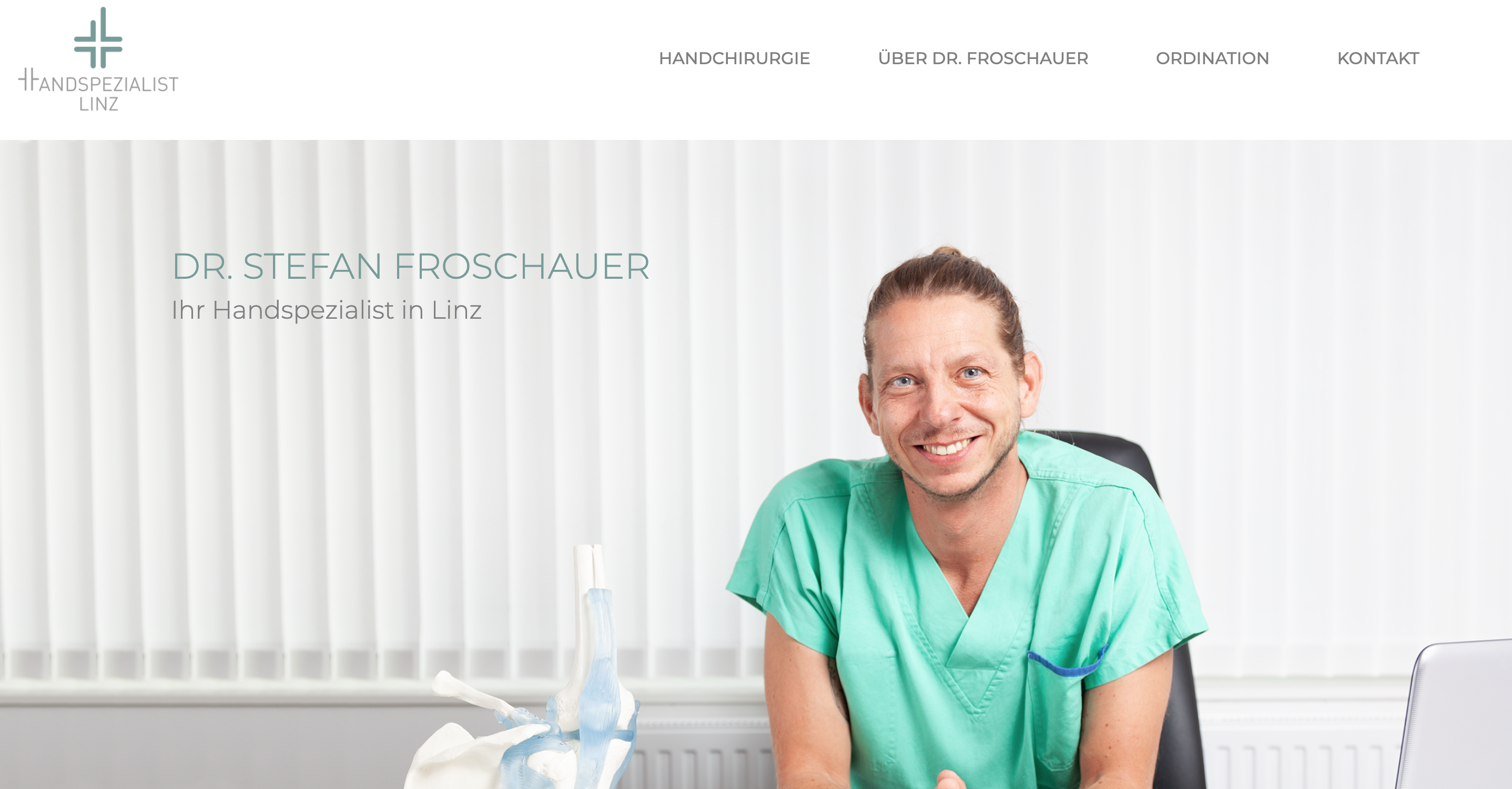 Das ist die Webseite von Dr. Stefan Froschauer